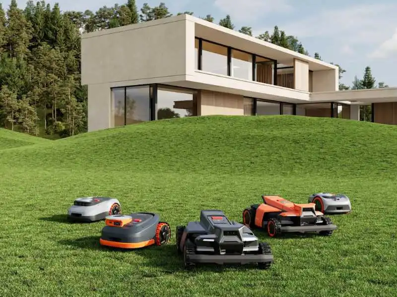 Segway Navimow Mähroboter Flotte